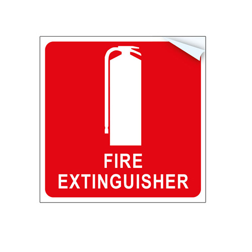 Fire Extinguisher Vehicle - Sign